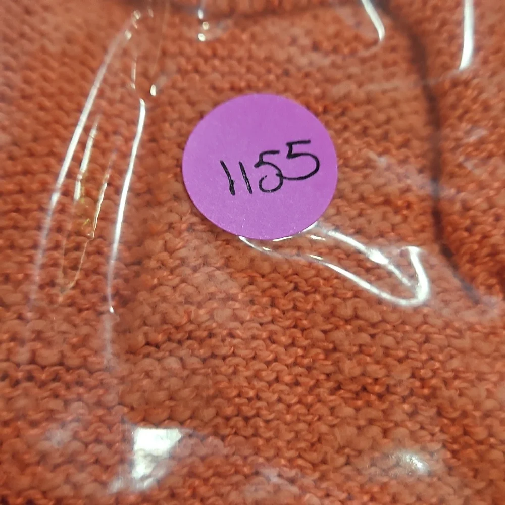 Old Navy Coral Textured Knit Sweater Womens Size Lg